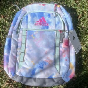 Adidas Excel 7 Tie Dye 16" Tech Laptop Backpack Athletic Colorblast 34L Gym Bag